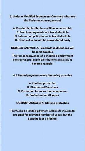 Xcel Life Policies Exam Latest Questions and Answers