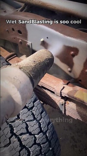 Wet Sandblasting: The Dust-Free Magic! 🌊🛠️