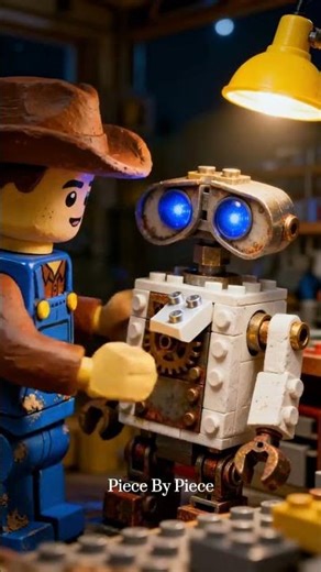The Lonely Farmer Found a Robot… Then Everything Changed 🤖🌾 #legofarmer #farmer #lego