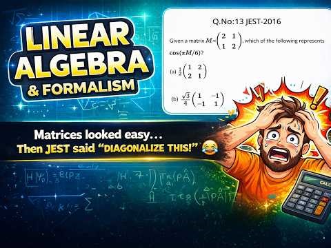 JEST PYQs || Quantum MECHANICS