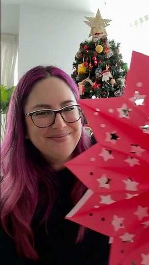 HOW TO Make a Paper Bag Star! ⭐️ Easy Christmas Tutorial