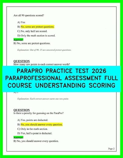 2026 ParaPro Assessment Prep: Ultimate Guide to Understanding Your Scores & Passing Fast!