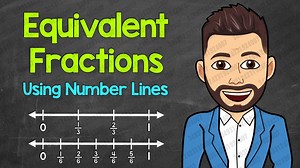 2025.06.05 【Math with Mr. J】使用数字线的等效分数｜ Math with Mr. J_哔哩哔哩_bilibili