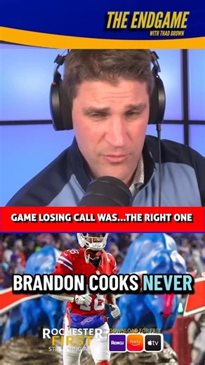 Thad Brown on Instagram: "Brandin Cooks call was correct. #Bills rules interpretation was wildly off. #billsmafia #NFL #Broncos"