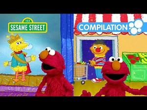 Sesame Street: Exploring Places with Elmo | Elmo's World Compilation - Videos For Kids