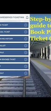 how to book platform ticket online | How to Buy #Railway Platform Tickets Online Using #UTS App 2021