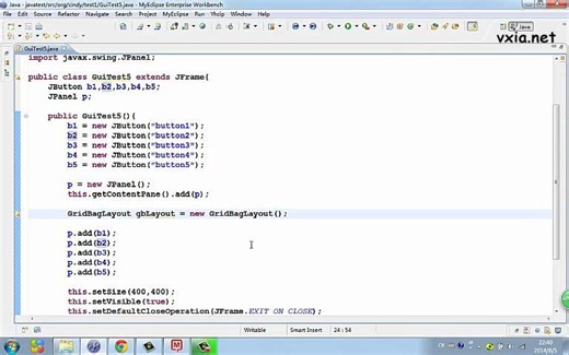 第48章 gridbaglayout布局