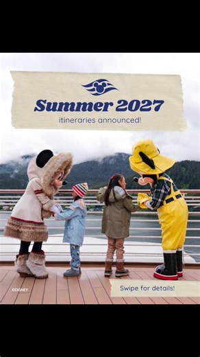 🚨 Disney Cruise Line Summer 2027 is HERE! 🚨 ✨ Disney Wish heads to Europe 🐋 Alaska returns on Disney Magic & Wonder 🌴 More Caribbean sailings 💥 Pixar & Marvel Days at Sea are back! 📞 Contact Maasai Elite Travels to book! 🚢✨