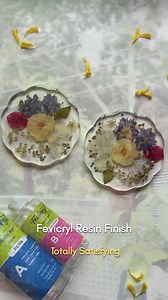 Art stays timeless with the Fevicryl Resin Kit, now in 300g & 1200g, created by @theavnistick | Hobby Ideas India