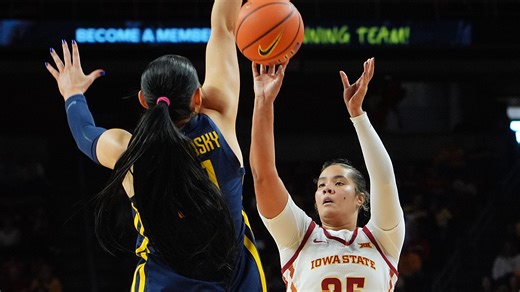 Iowa State's Sydney Harris helping while injuries hamper Cyclones