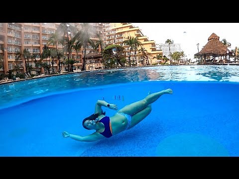 Underwater Gymnastics Obstacle Course | Super Fun!