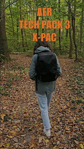 Aer Tech Pack 3 X-PAC: Fit & Size Look 🎒
