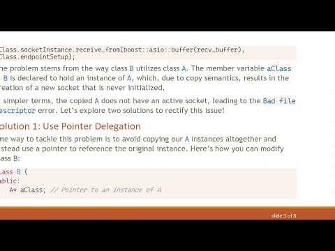 Resolving Bad file descriptor Errors in Boost.Asio with C+ +