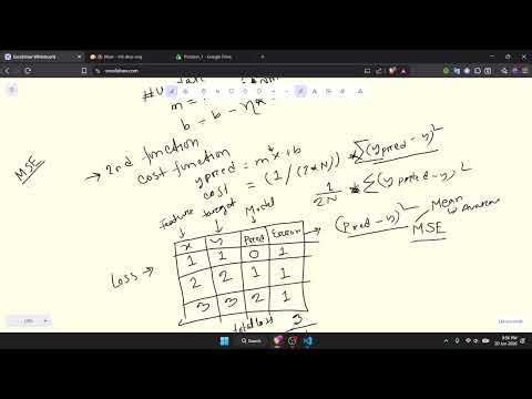 Linear Regression with Grad Descent and Cost Function