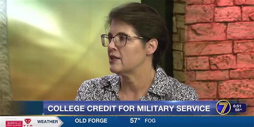 College credit available for military service