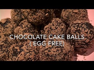 How to make Chocolate cake balls