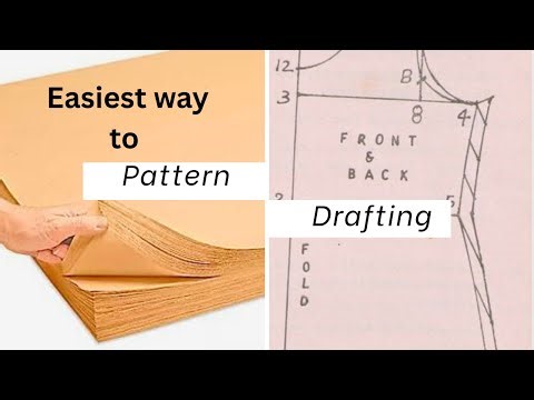 Pattern Drafting | Easiest Way | For Beginners |
