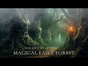 Magical Forest Music 10 Hour✨🌲 Flute Music & Nature Sound For Sleep, Dreamy, Relaxation