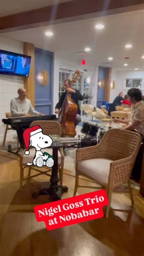 Nigel Goss Trio at Nobabar | Nantucket Inn