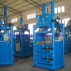 [Hot Item] Waste Paper Baler Plastic Bottle Compressor Small Baler Machine