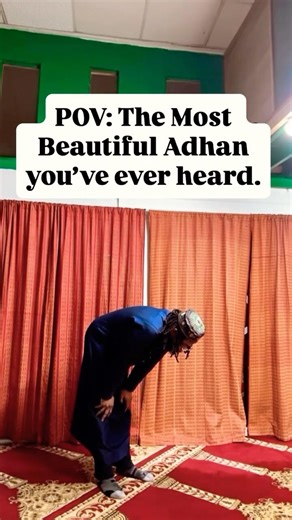 The Most Beautiful Adhan you’ve ever heard. ❤️ #quran #muslim #mikael #deen #islam #fajr