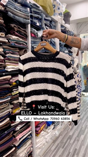 🔥 Trendy Knit Crop Sweaters For Girls | Winter Fashion 2026 | Mumbai Boutique #fashion #shopping