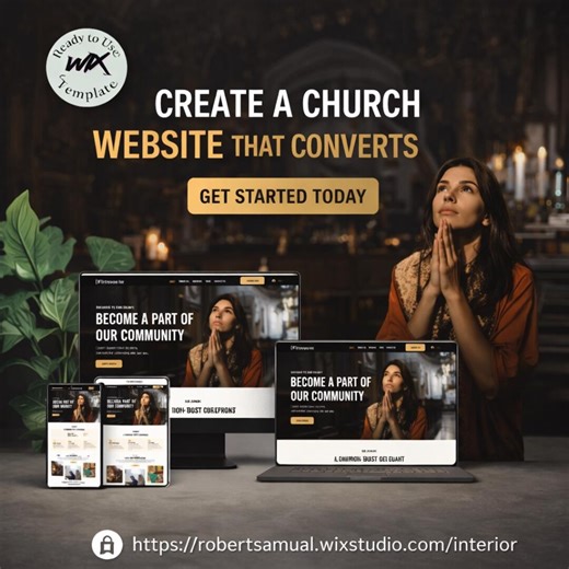 Buy Wix Studio Church Website Template, Faith-based Ministry Design (digital Download) Online in India - Etsy