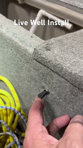Live Well Installation #basstracker #basstrackerclassic #crappie #crappiefishing