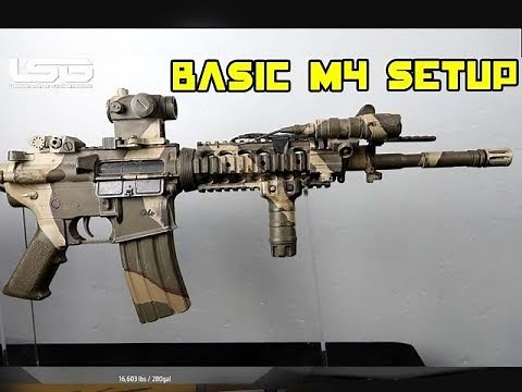 Basic AR15 / M4 Milsim Setup - Airsoft