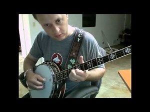 Backup banjo patterns for slow, medium and fast
