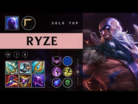 Ryze Top vs Zaahen - EUW Master Patch 25.24