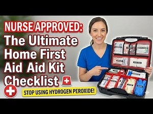 Nurse Approved: The Ultimate Home First Aid Kit Checklist ⛑️