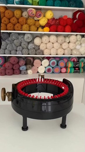 Got myself this knitting machine as a Christmas gift two years ago. Great to turn stash yarn into beanies 😁 It’s the Addi Express Kingsize which I bought at a local yarn store in Hengelo trendykim.nl. What I love so much about this shop is that Kim, the owner, is very young and passionate; she started her shop when she was 21. ✨ #crochet #knitting #knittingmachine #katiayarns #addi #addimachine #tiktokbeanie - - #crochet #haken #knitting #wilmade #lionbrandyarn #tulipsquare #grannysquare #croch