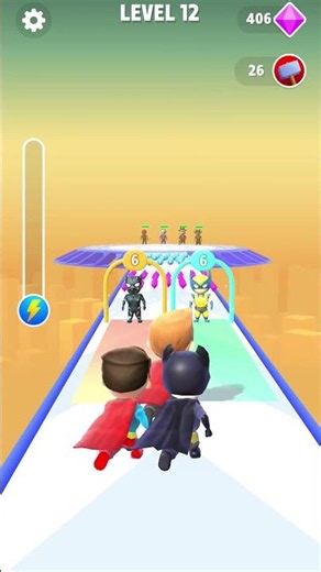 hero run rush game level 7745 #gaming #shortsfeed