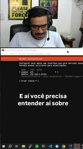 Como instalar o Ubuntu #Linux no #Virtualbox | Configuração da rede.