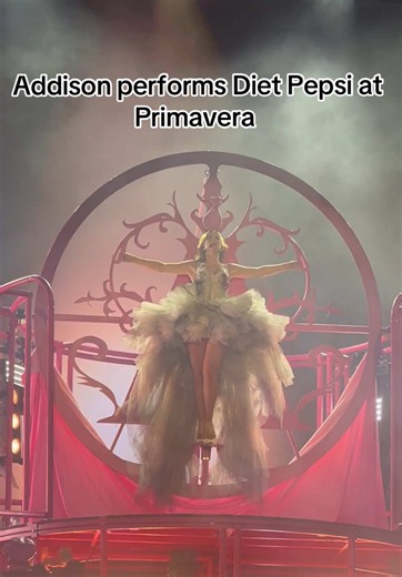 @Addison’s best performance yet? @Primavera Sound #NOTION #addisonrae #dietpepsi #primavera2026