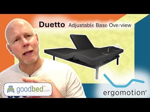 Ergomotion Duetto (2026) – Split Top Adjustable Base Explained & Demonstrated by GoodBed