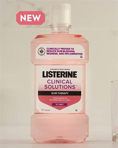 Elevate your routine with new Listerine Clinical Solutions™