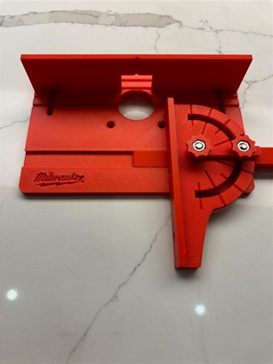 Milwaukee Mini Bench Top Router Table Insert With Angle/fence Guide for Woodworking Bench - M18 FUEL - Etsy