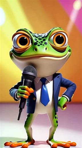 Frog Reporter Breaking News 🐸😂 | Funny AI Cartoon Shorts #shorts