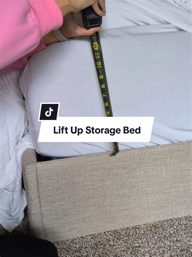 Maximize Space with a Lift Up Storage Bed