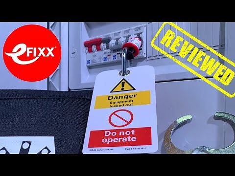 SAFE ISOLATION & LOCK OFF KIT - Electricians’ toolbox 🧰 essential