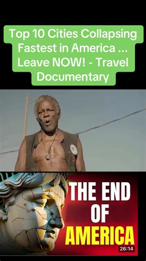 Top 10 Cities Collapsing Fastest in America ... Leave NOW! - Travel Documentary#america #venesuela🇻🇪 #afrique #canada_life🇨🇦 #mexico Contenu modifié ou synthétique Le son ou les images ont été modifiés de manière significative ou générés numériquement.