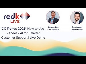CX Trends 2025: How to Use Zendesk AI for Smarter Customer Support | Live Demo