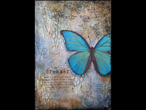 Mixed Media Art Journal Page