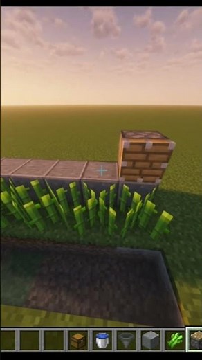 автоматическая ферма тростника #майнкрафт #minecraft #ферма