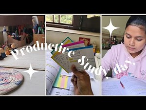 Day -59/60 “Exam Time Study Vlog 📝 | Flash Cards Banaye + Bookmark DIY | Real Study Routine”