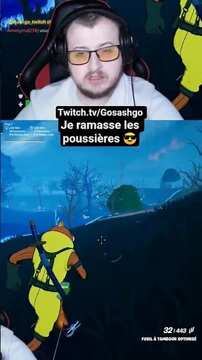 Je ramasse les poussières 😎 #fortnite