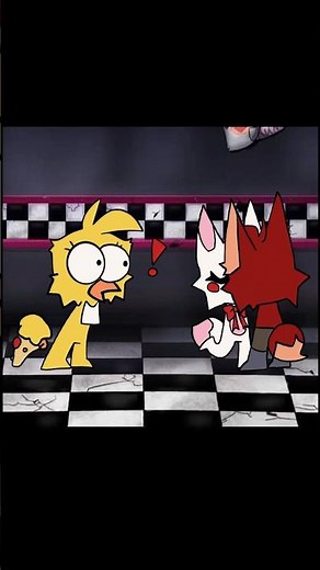 foxy x mangle #fnaf #fivenightsatfreddys #fyp #memes
