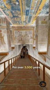 The Most Beautiful Tomb in Egypt? #ancientegypt #valleyofthekings #egyptology #ancienthistory
